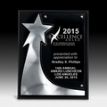The Rising Star Plaque - Laser Engraved